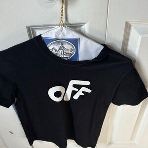 OFF Graphic Black Kids T-Shirt